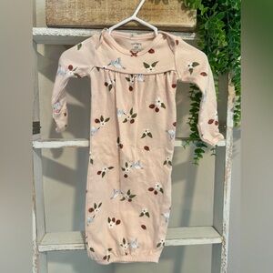 Newborn Light Pink Hummingbird Gown